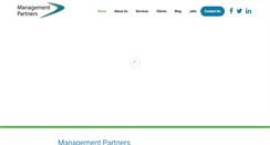 Desktop Screenshot of managementpartners.com